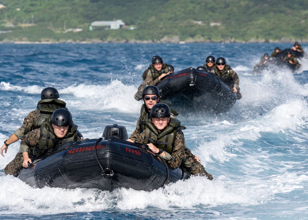 Coxswain Skills Course at CFAO White Beach Naval Facility