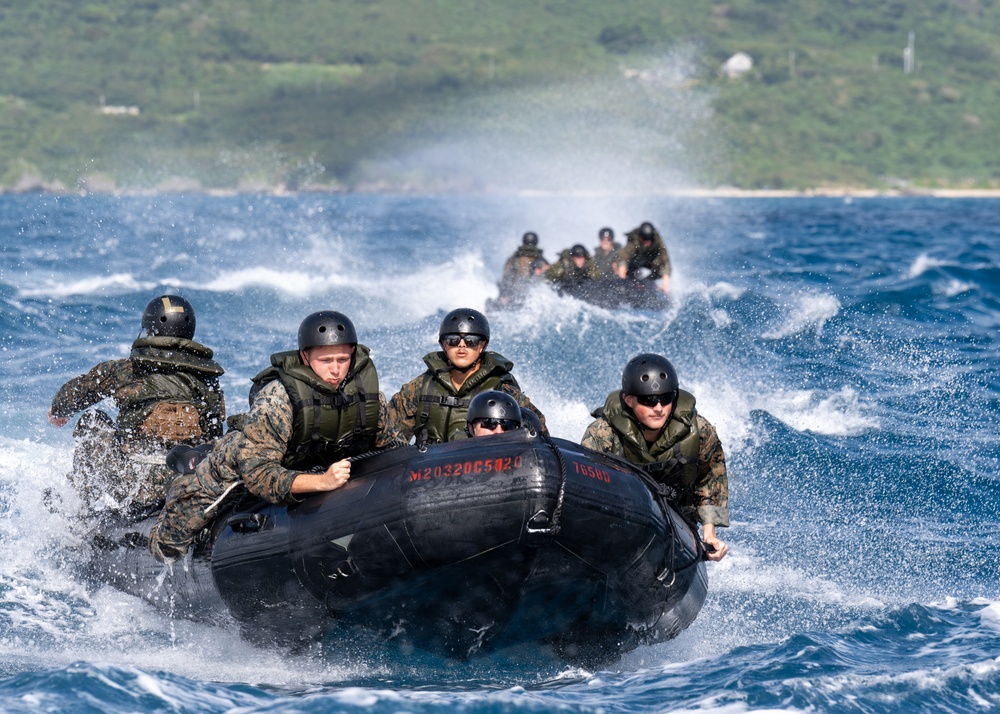 Coxswain Skills Course at CFAO White Beach Naval Facility