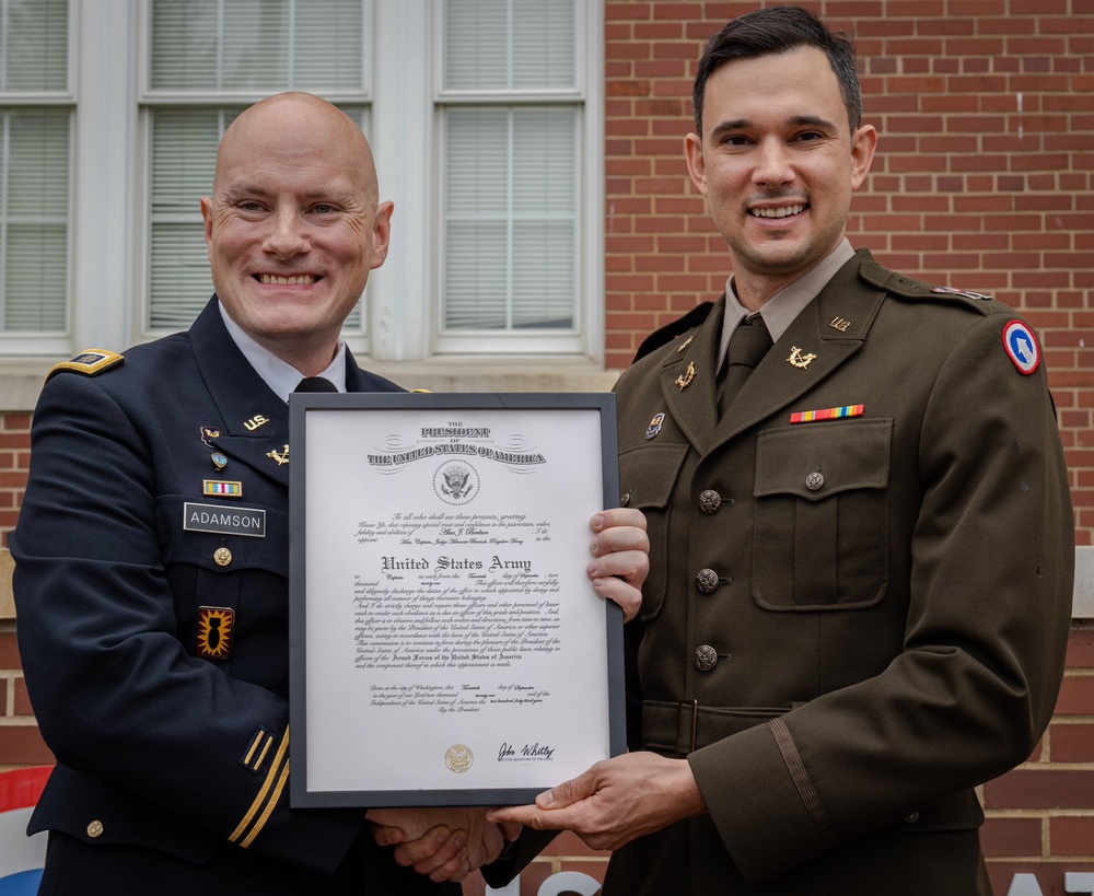 CPT Berkun/CPT Cunningham Promotion