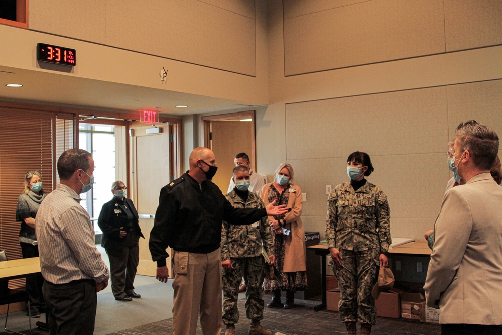 U.S. Navy Medical Readiness Team assist with operations at Providence St. Patrick Hospital