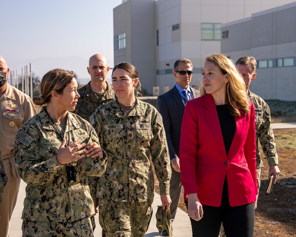 The Honorable Meredith Berger Visits NSWC