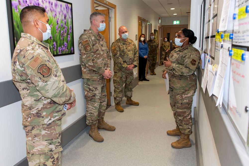 USAFE-AFAFRICA Command Surgeon visits 501CSW