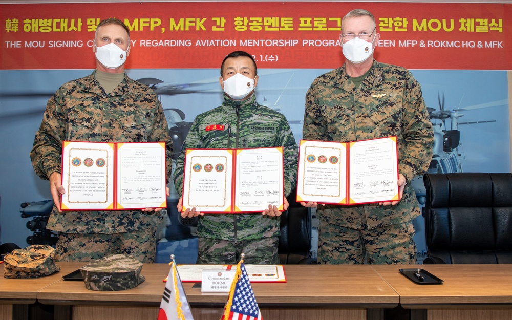 US and ROK Memorandum of Understanding Signing Ceremony