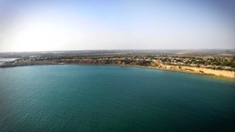3-year, $8.3 million cliff line erosion repair project completed by Seabees on Naval Station Rota, Spain