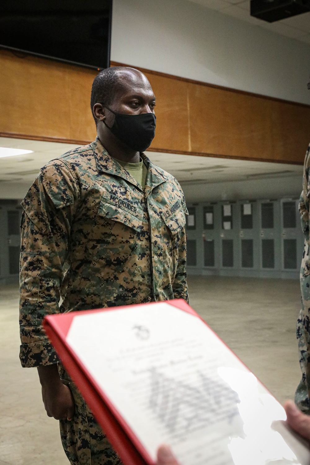 Sgt. McGruder's Promotion Ceremony