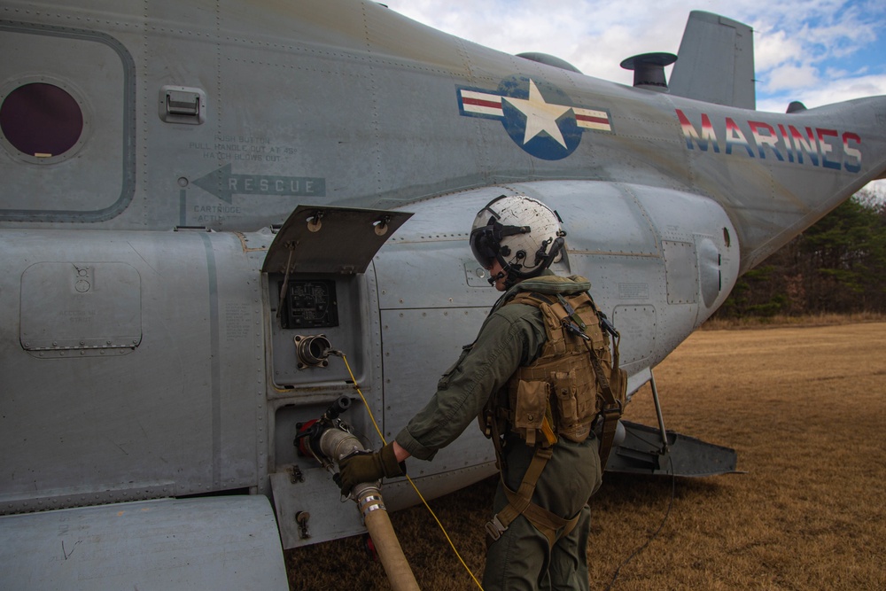 Expeditionary fueling operations at Resolute Dragon 21