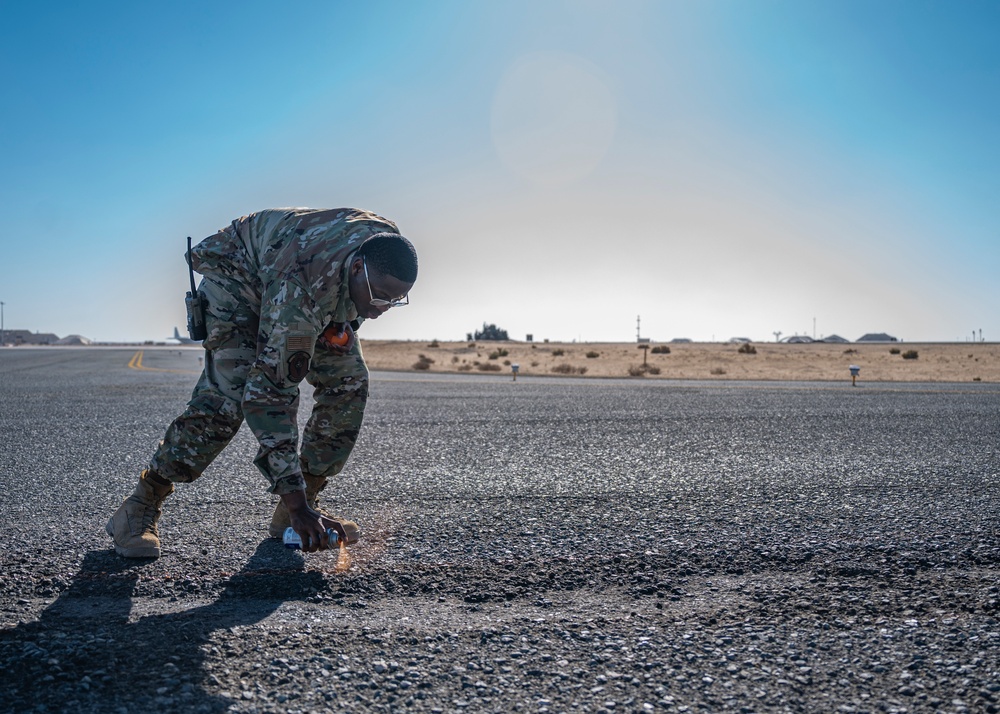 Airfield Management ensures flightline safety