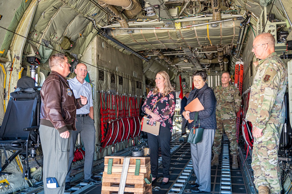 Community leaders get hands-on tour of 139th Airlift Wing