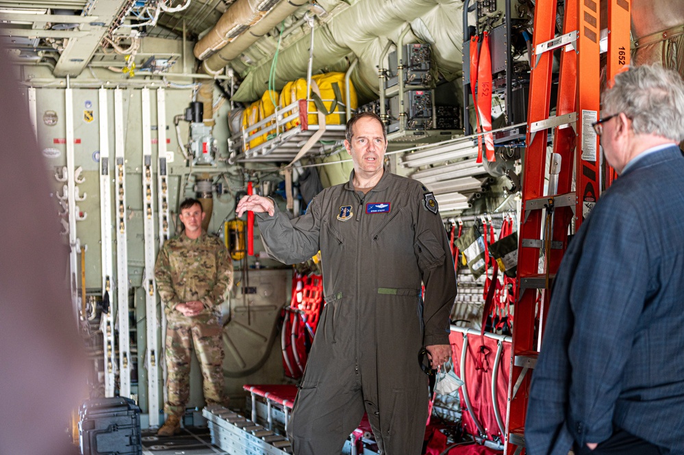 Community leaders get hands-on tour of 139th Airlift Wing