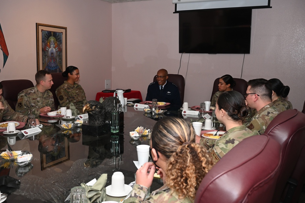 CSAF visits Team Kirtland