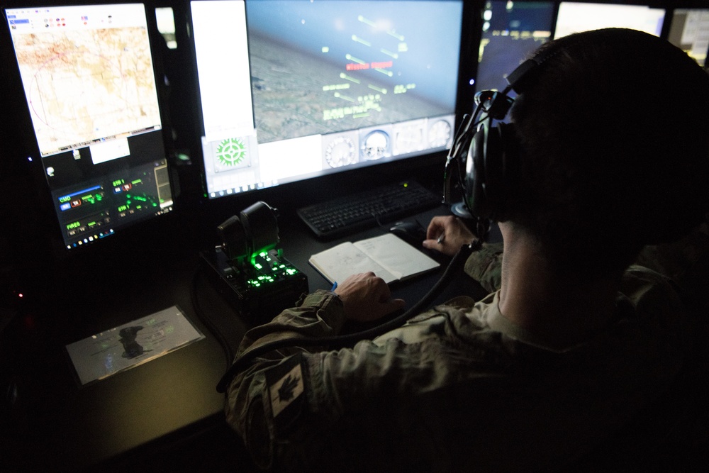 137th SOW hosts CANSOFCOM aircrew for MC-12W training