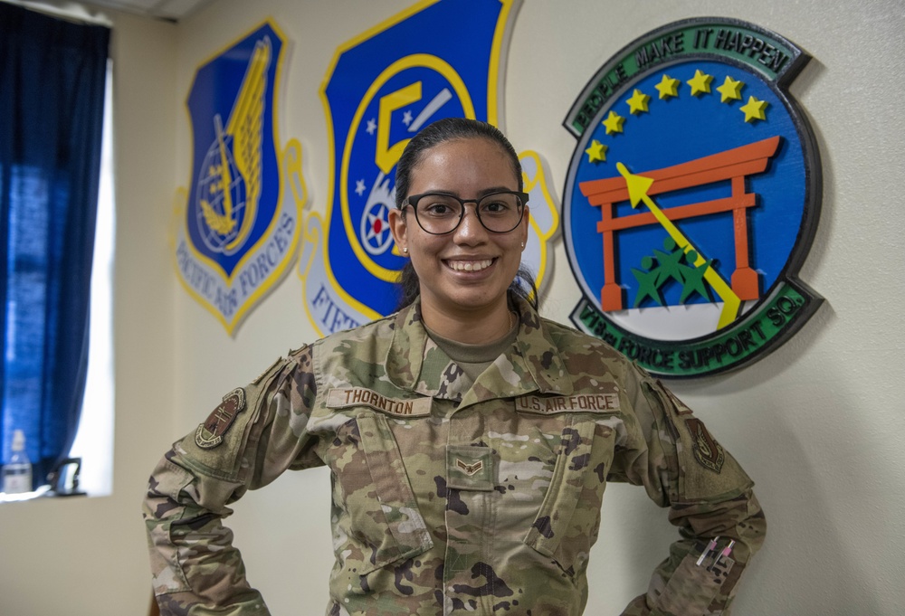 A1C Marta Thornton Airman of the Week