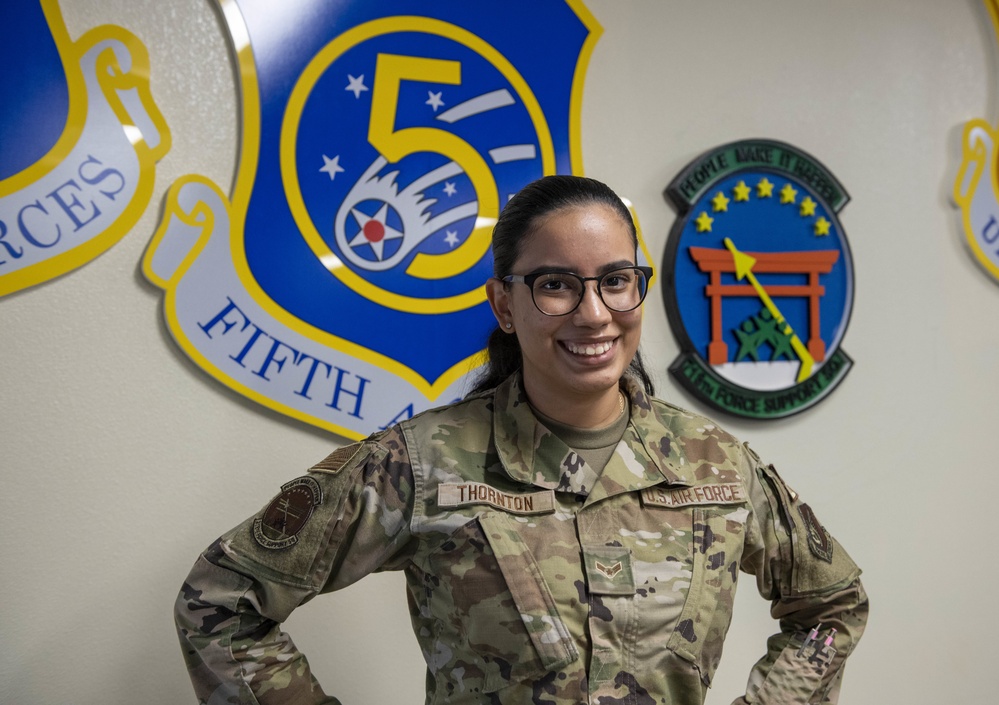 A1C Marta Thornton Airman of the Week
