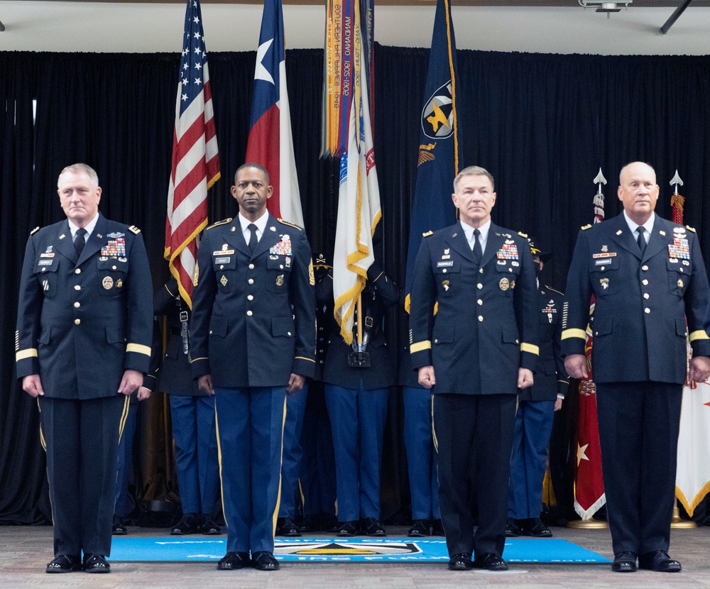 Gen. John M. Murray, relinquishes command, and retires.