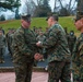 1stSgt. Dickhut gets pinned to Sergeant Major