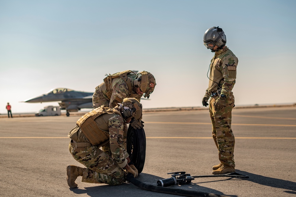 Forward Area Refueling Point (FARP) Exercise