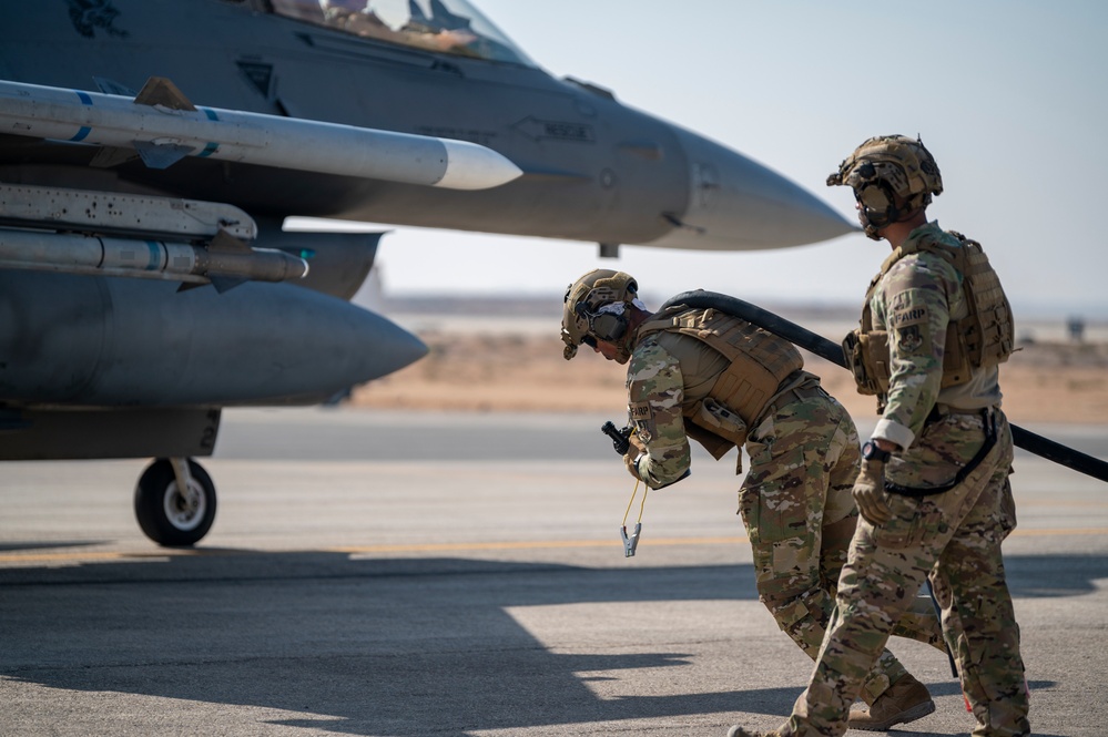 Forward Area Refueling Point (FARP) Exercise