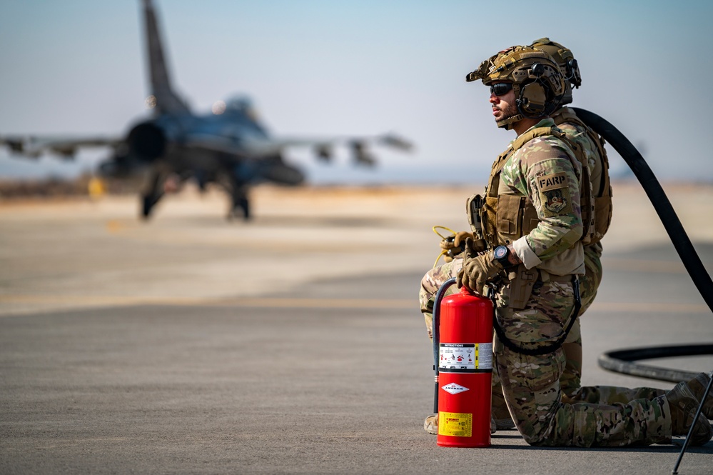 Forward Area Refueling Point (FARP) Exercise