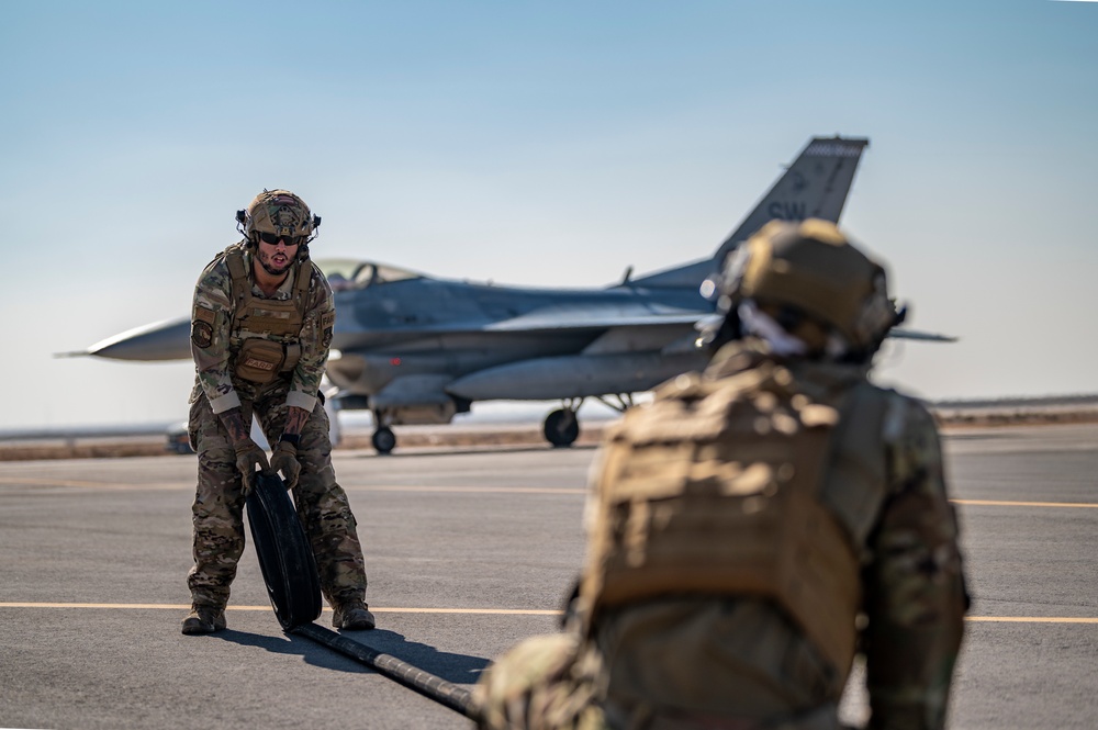 Forward Area Refueling Point (FARP) Exercise