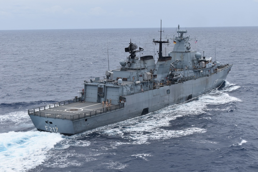 U.S. Fleet Oiler Conducts Replenishments-at-Sea, Enhances Interoperability with Germany During Annual Exercise