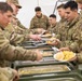 1st Infantry Division Soldiers celebrate Thanksgiving in the field at Camp Ādaži, Latvia