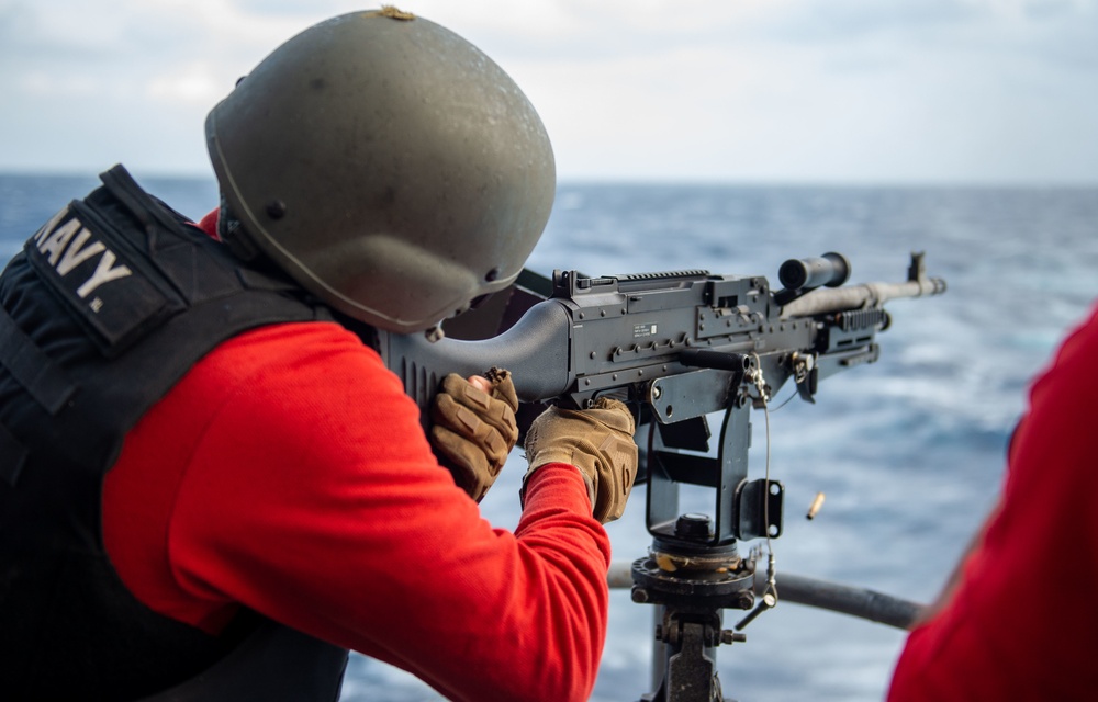 USS Carl Vinson (CVN 70) Conducts Live-Fire Exercise