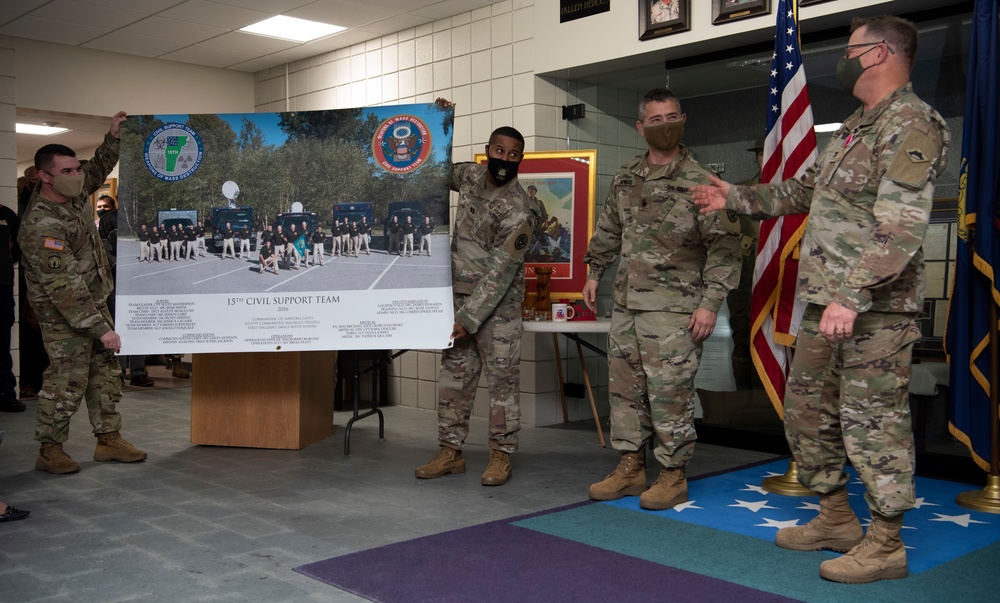 Vermont Guard director of military support retires after 38 years