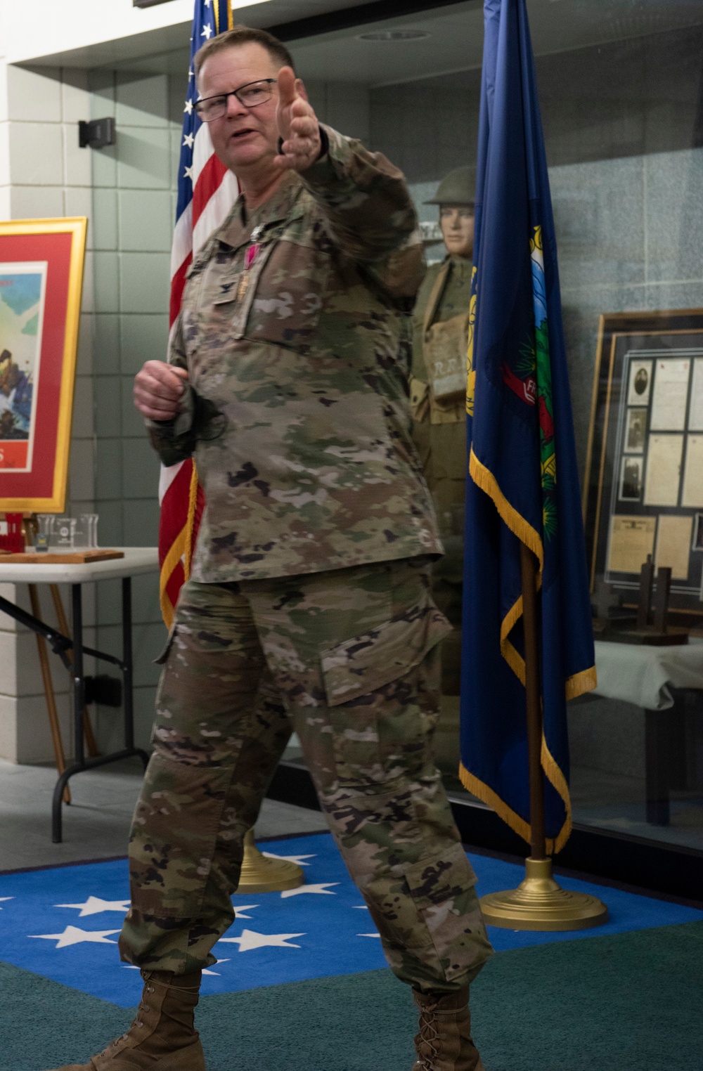 Vermont Guard director of military support retires after 38 years
