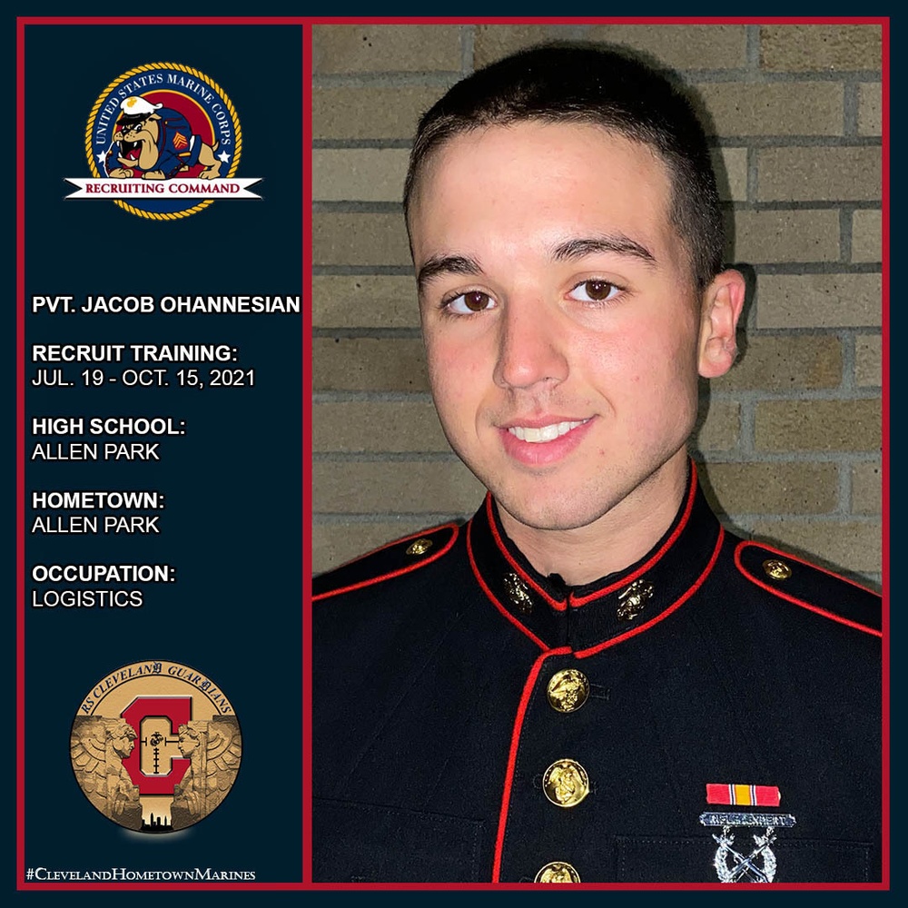 RS Cleveland Poolee Transforms into United States Marine