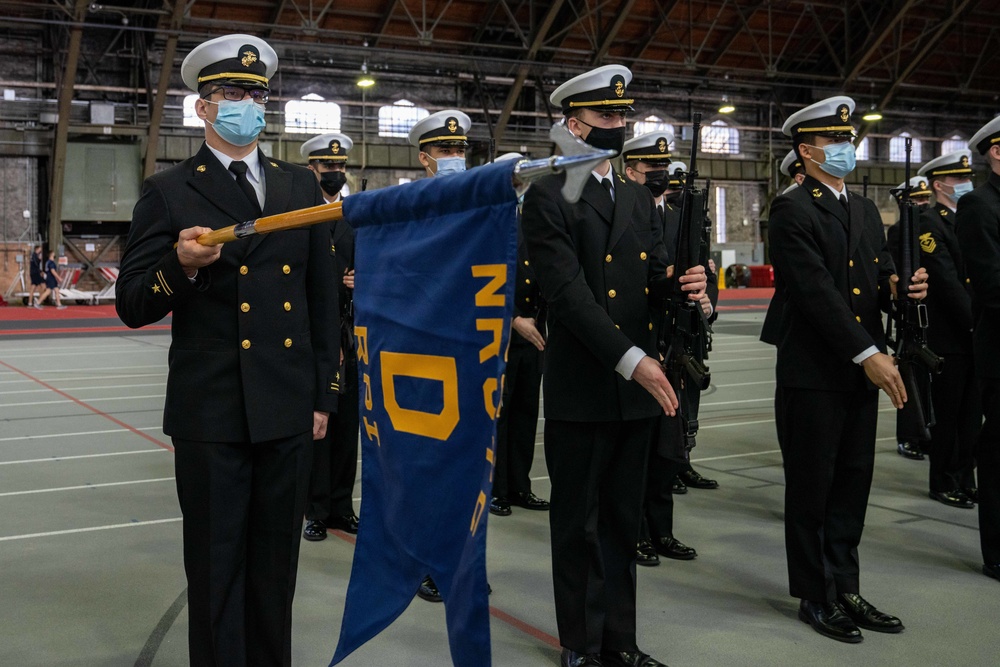 Naval ROTC students compete in drill competition at Cornell University