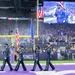 Grand Forks AFB Honor Guard represents Air Force at Vikings game