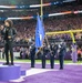 Grand Forks AFB Honor Guard represents Air Force at Vikings game