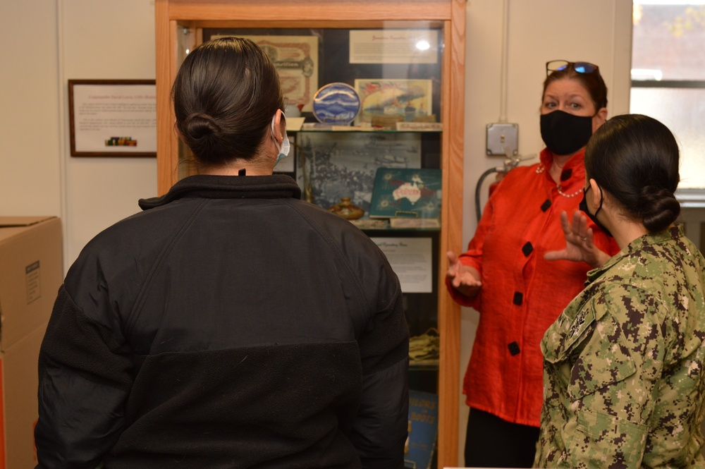 Explosive Ordnance Disposal (EOD) Group Two visits Naval Museum Annex building on-board Naval Station Norfolk