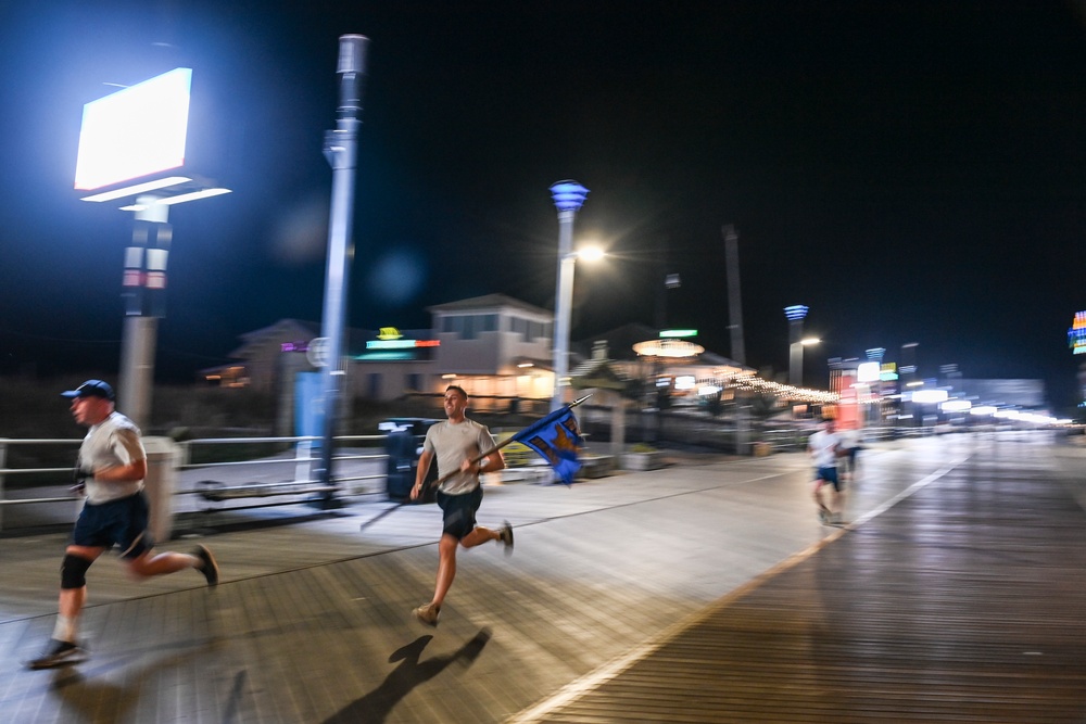 Air Force recruiters run 5k on Atlantic City Boardwalk