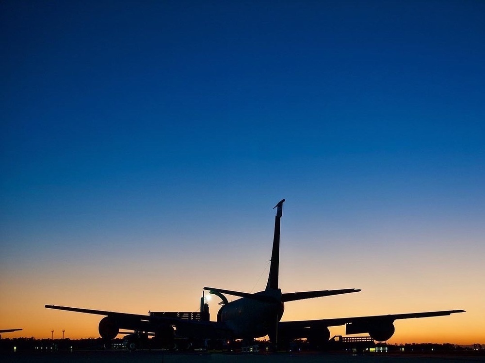 MacDill AFB at Night