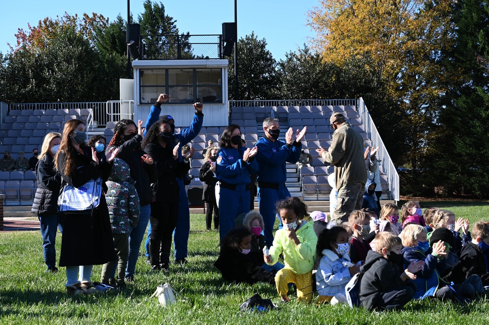 NASA astronauts visit Joint Base Anacostia-Bolling