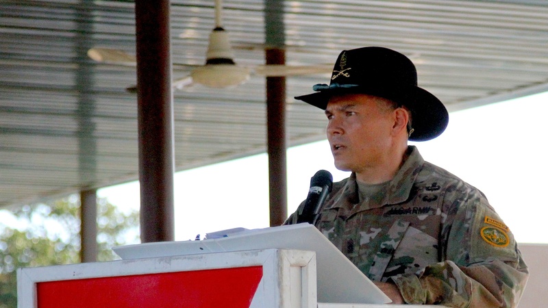 3d Cavalry Regiment command sergeant major assumes responsibility