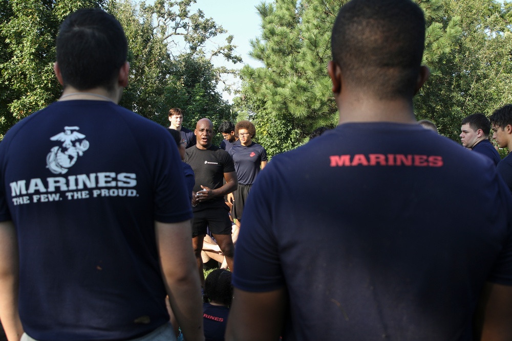 Houston Marines Initial Strength Test