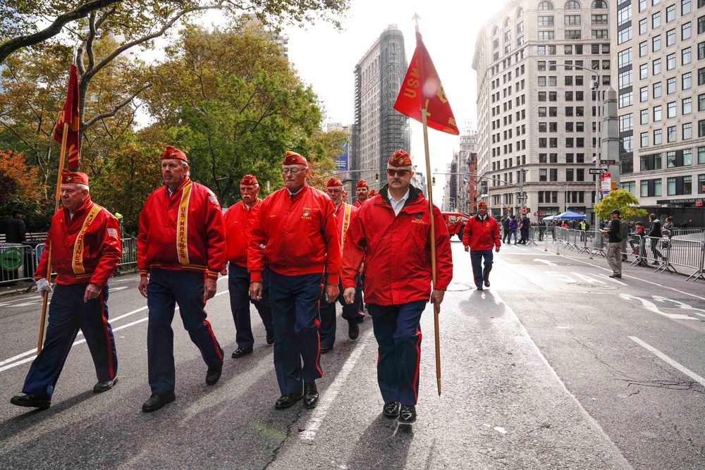 NYC Veterans Day Parade 2021