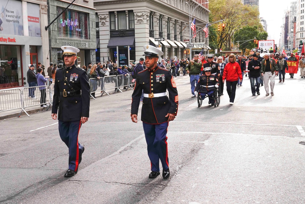 NYC Veterans Day Parade 2021