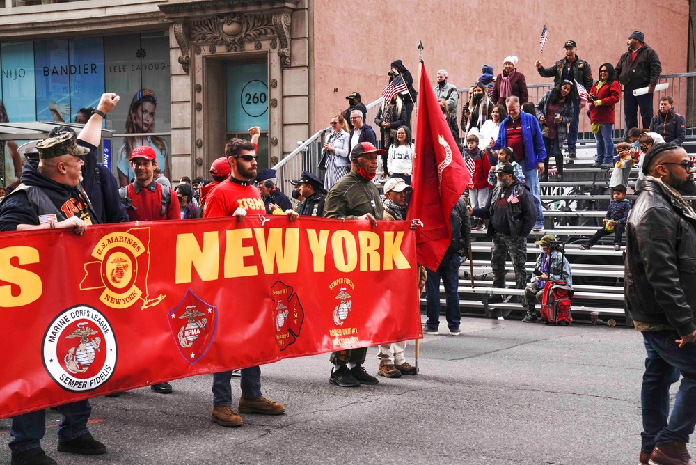 NYC Veterans Day Parade 2021