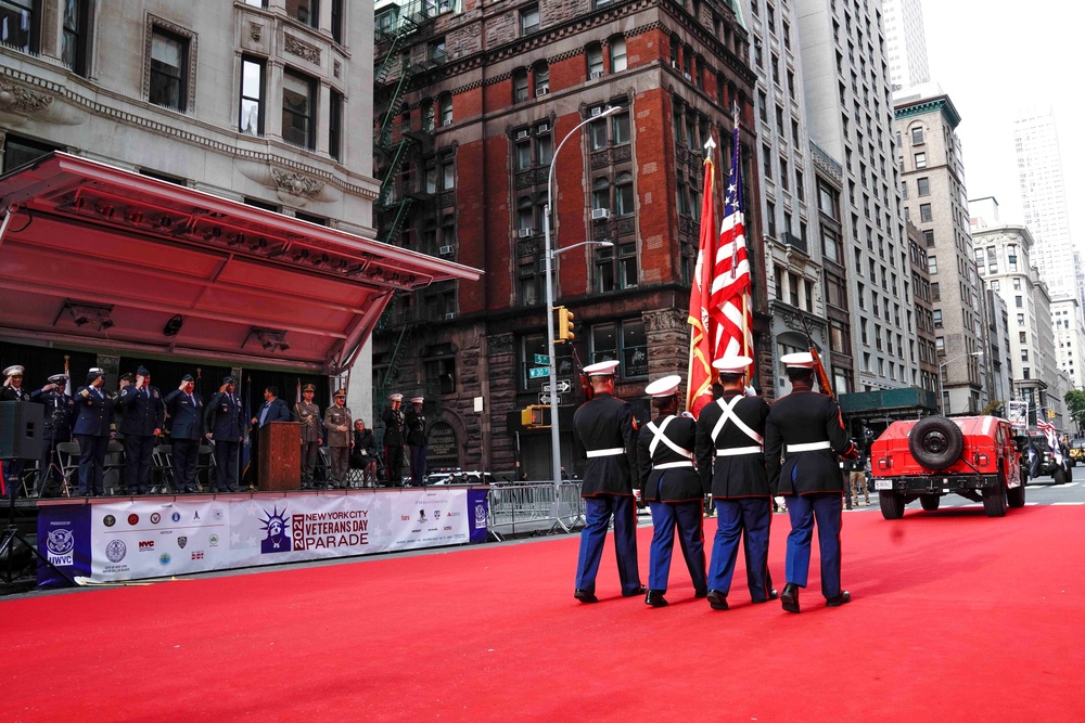 NYC Veterans Day Parade 2021