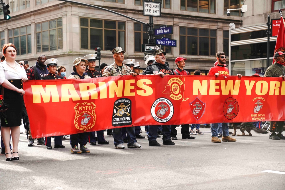 NYC Veterans Day Parade 2021