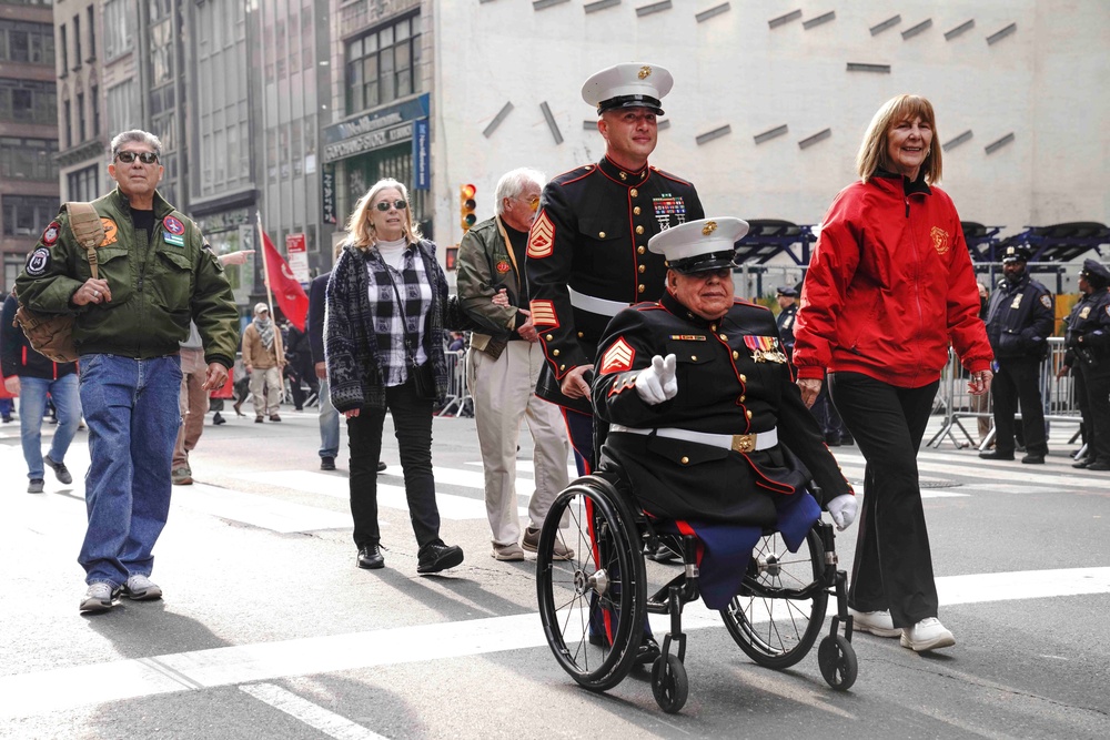 NYC Veterans Day Parade 2021