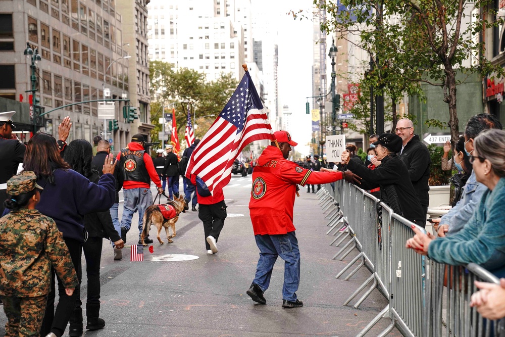 NYC Veterans Day Parade 2021