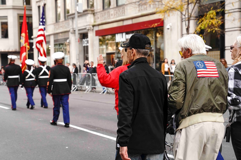 NYC Veterans Day Parade 2021