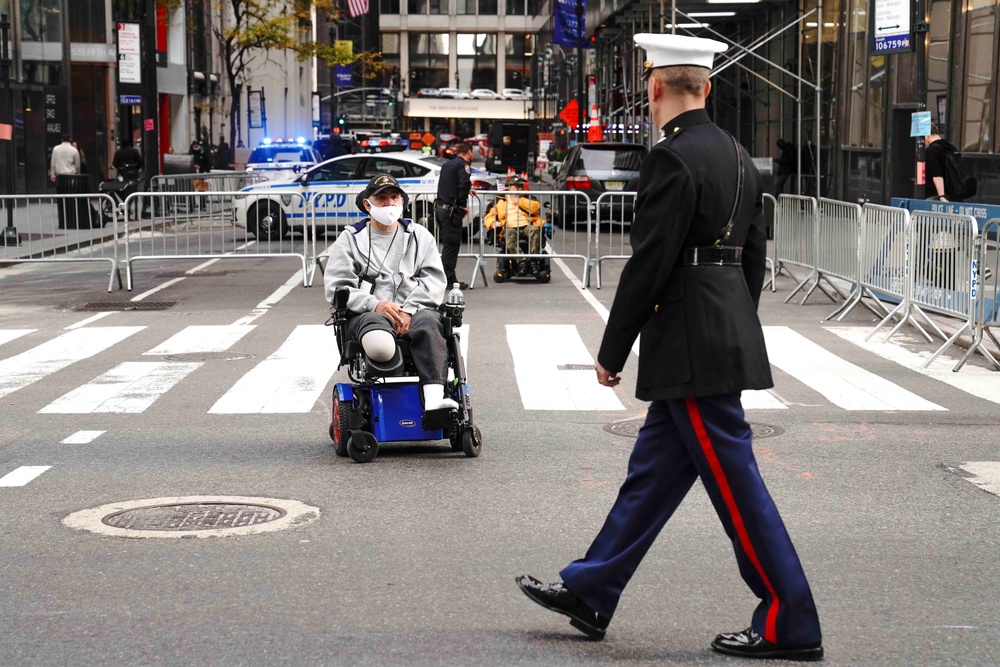 NYC Veterans Day Parade 2021