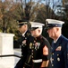 MCICOM SgtMaj Radel Participates in the Joint Wreath Laying Ceremony