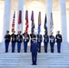 MCICOM SgtMaj Radel Participates in the Joint Wreath Laying Ceremony