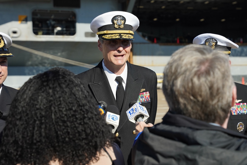 USS Harry S. Truman Departs on Deployment